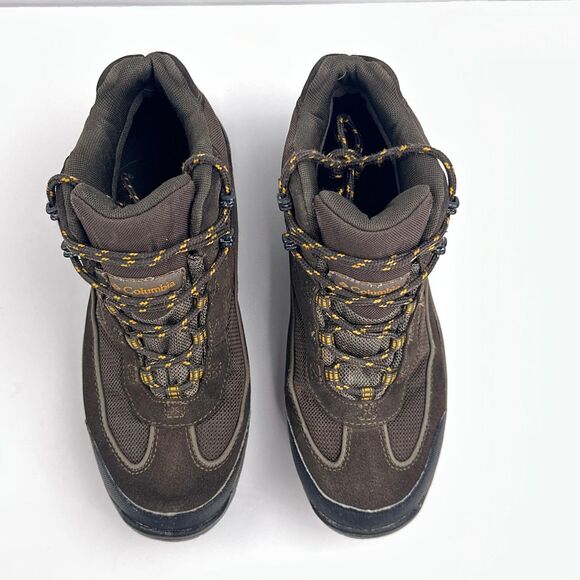 Columbia Hiking Boots Mens 8.5 Brown Waterproof MId Trail Winter Snow Lace Up main image 4